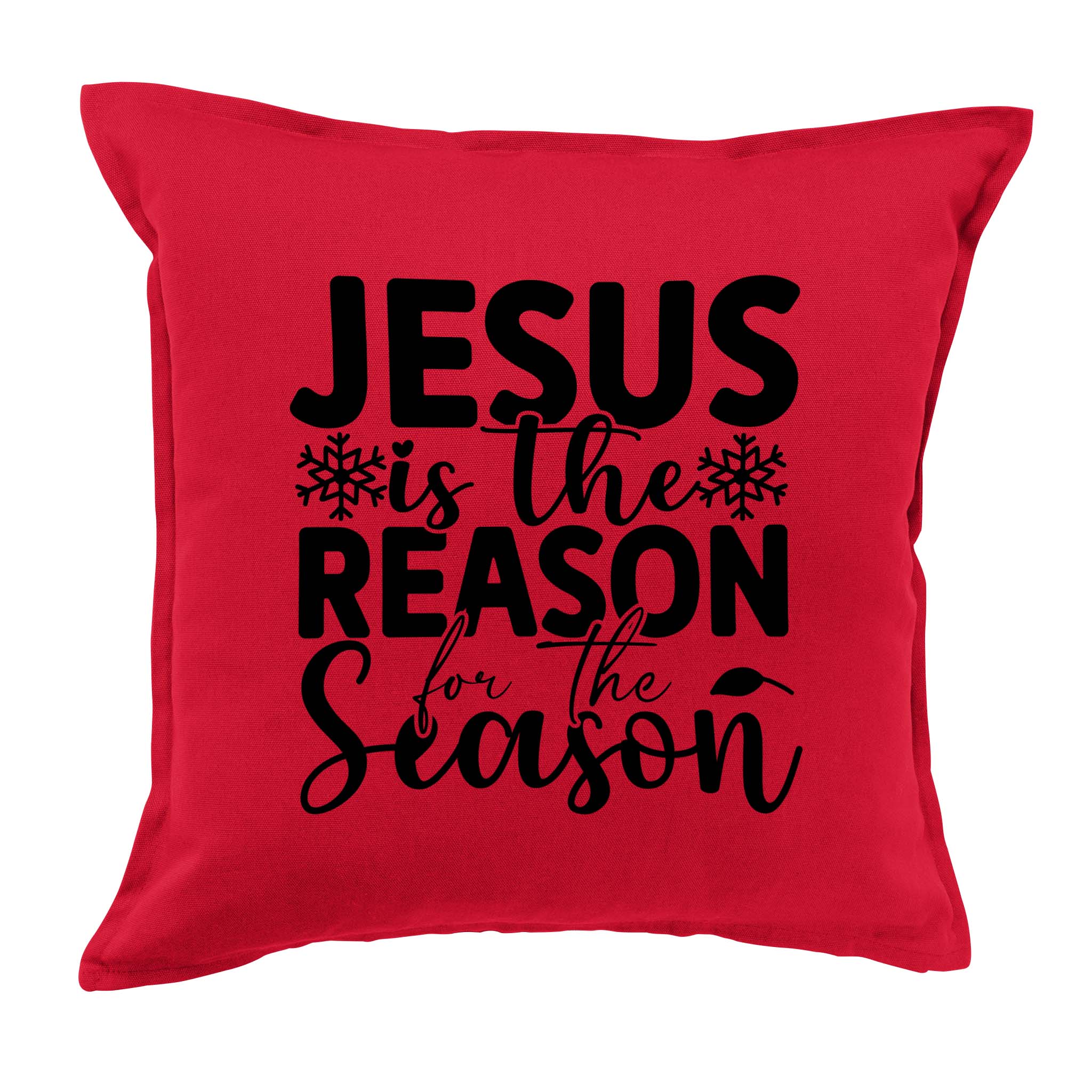 Girl runs on Jesus and Directing Throw Pillow Multicolor 18x18 